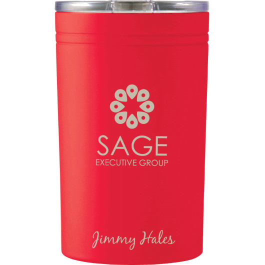 Personalised Vacuum Tumbler Red